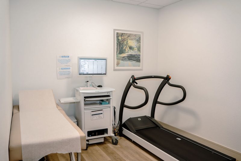 Cardiac stress testing facility at Miami International Cardiology Consultants